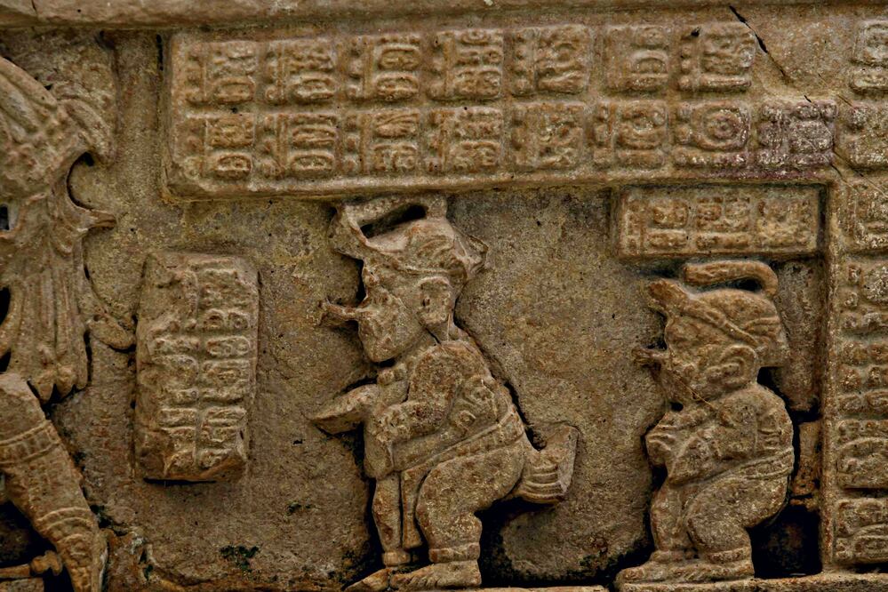 Representación de los aluxes en la zona arqueológica de Yaxchilán, Chiapas. (Foto: Ariel Ojeda/El Universal)