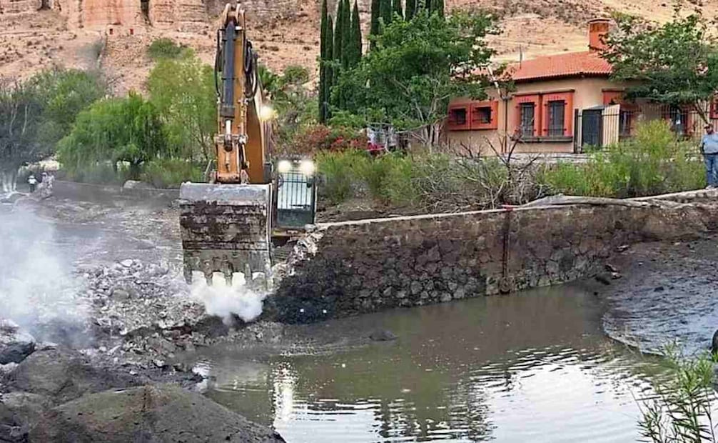 La Conagua descubrió, en mayo pasado, una presa ilegal en una propiedad del exgobernador de Chihuahua, César Duarte. Foto: Archivo EL UNIVERSAL