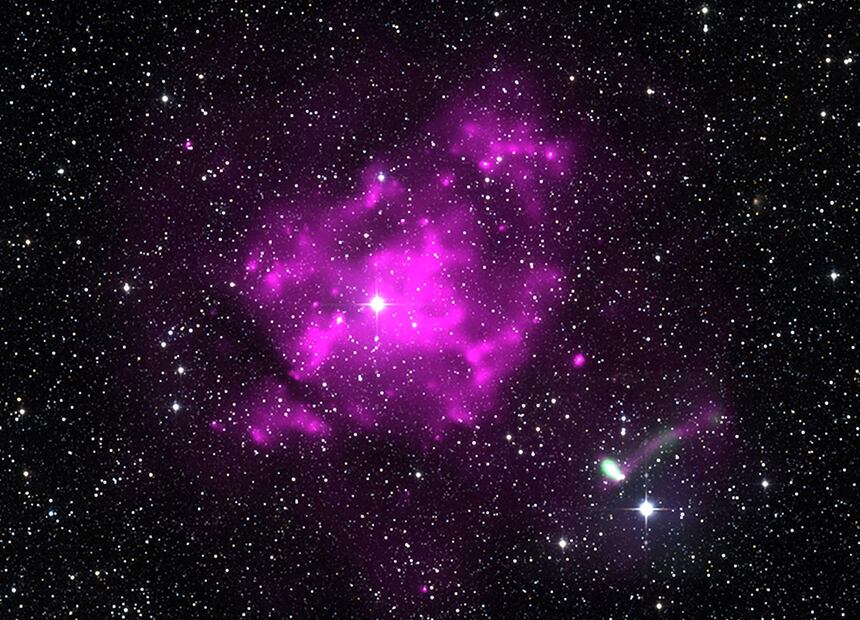 Una estrella está a poco de explotar.
Foto: NASA, archivo