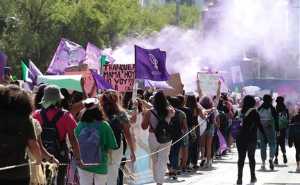 Asistencia en marcha del 8M 2022, similar al 2020