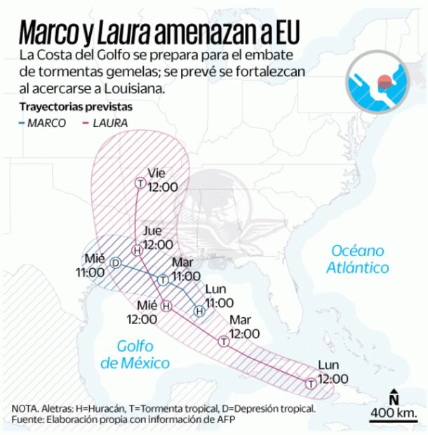 EU se alista ante impacto de tormentas “gemelas”