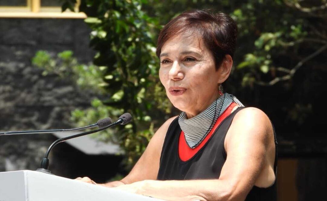 El ahuehuete de Paseo de la Reforma tiene poco más de un mes de haber sido plantado. Foto: Especial 