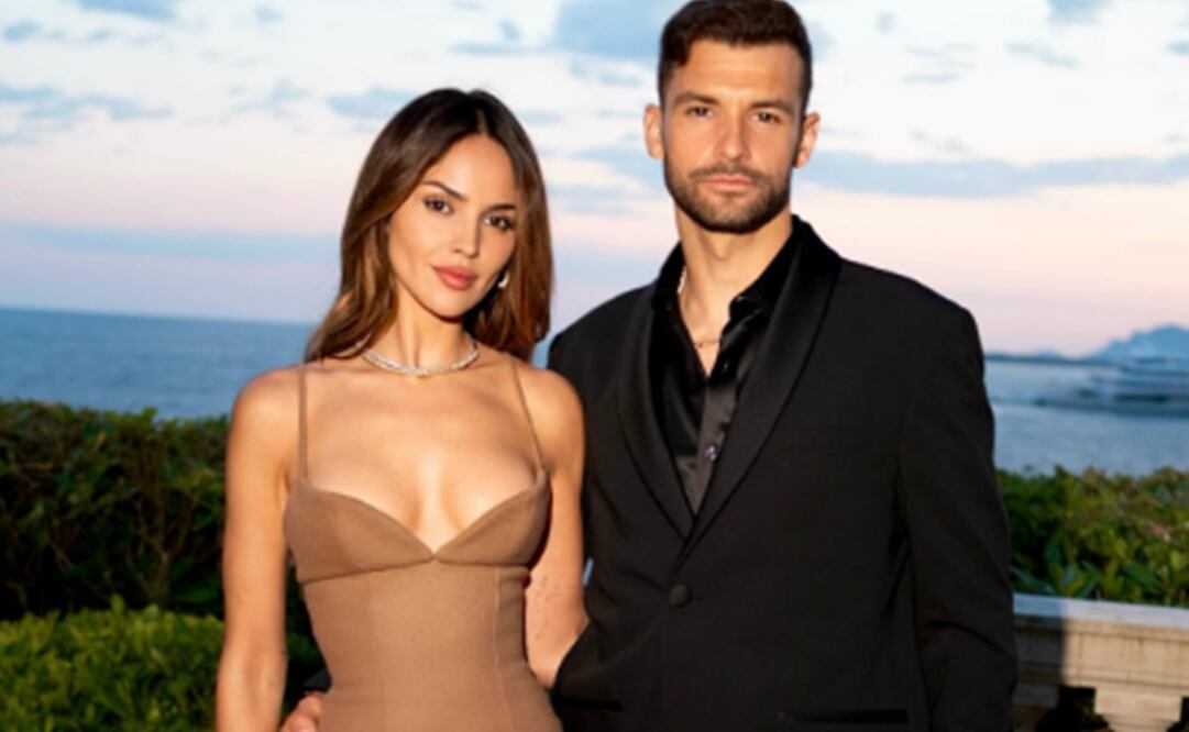 Eiza González y Grigor Dimitrov acudieron juntos al Festival de Cannes. Foto: Instagram oficial.