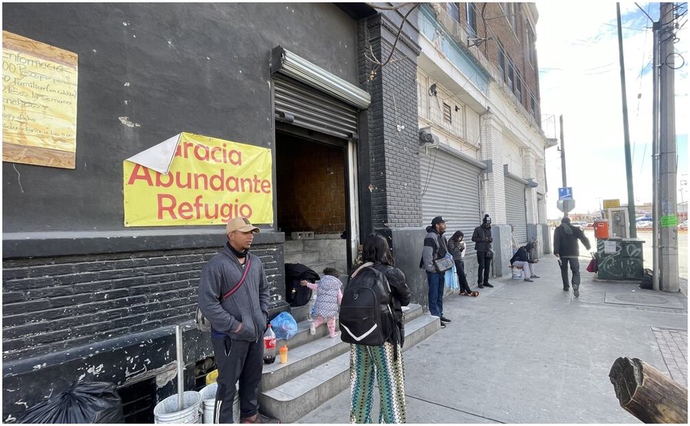 Actualmente en Chihuahua, así lucen los refugios de migrantes (16/01/2025). Foto: Paola Gamboa / EL UNIVERSAL