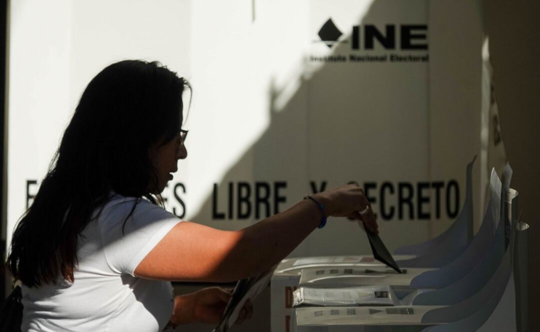 INE urnas para votar. Foto: Galo Cañas/ Cuartoscuro