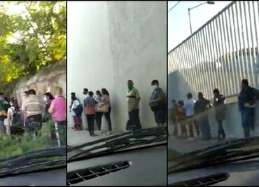 Caos y confusión en vacunación antiCovid en el hospital militar de Mérida