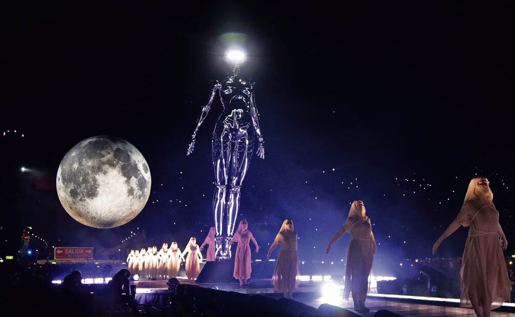 Aspectos del concierto de The Weeknd en el Foro Sol de la CDMX. Fotos: Carlos Odín/EL UNIVERSAL.