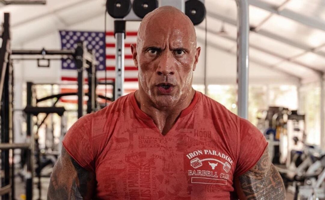 Dwayne Johnson es "La Roca". Fuente: Instagram @therock
