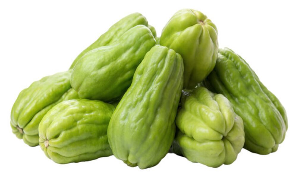 El chayote se compone principalmente de agua. Foto: Adobe Stock