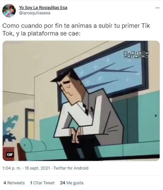 Se cae Tik Tok y usuarios salen a compartir memes en Twitter