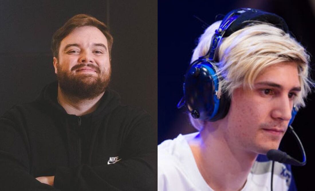 Ibai Llanos opina del traspaso de xQc. Fuente: Instagram @ibai llanos y @xqcow1