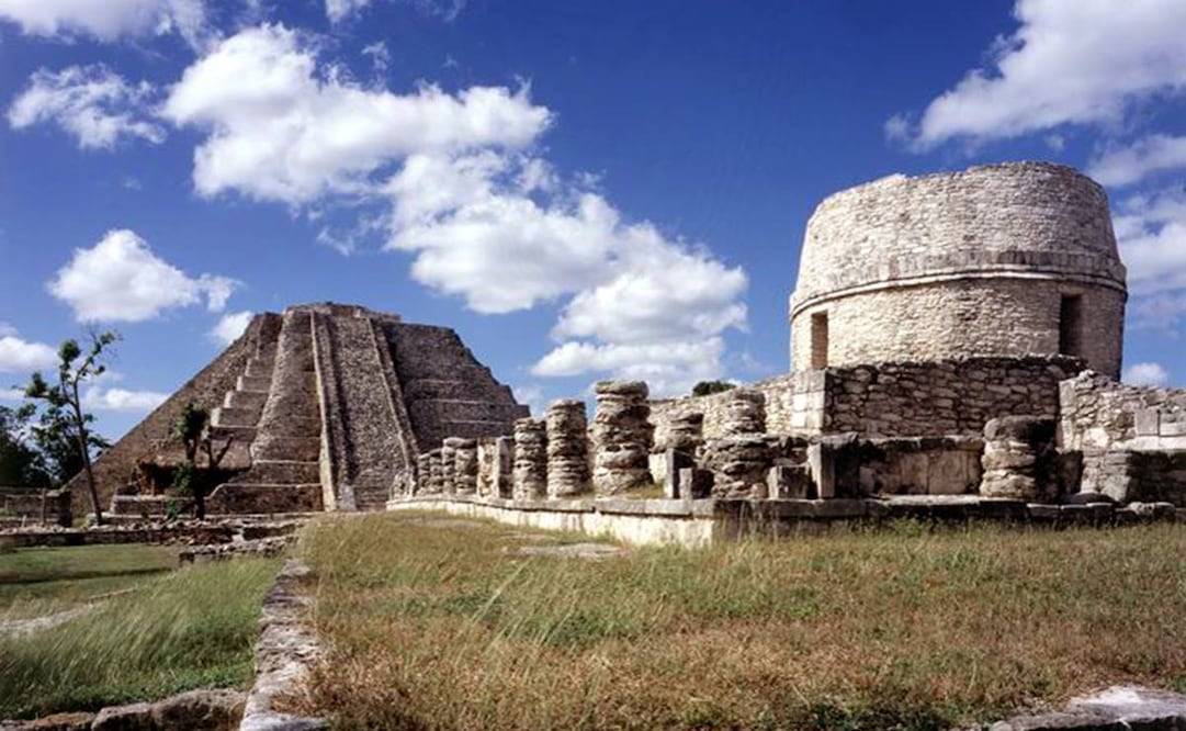 Zona arqueológica Mayapán / Foto: Gobierno de Yucatán