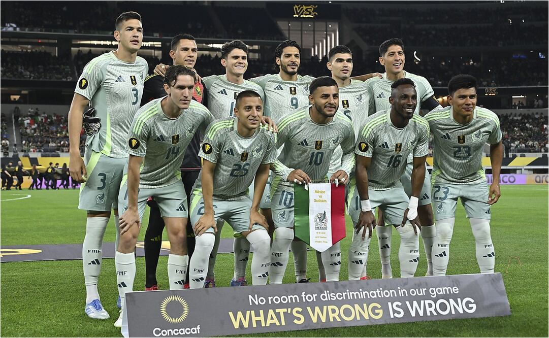 Selección Mexicana previo a su compromiso contra Surinam. FOTO: IMAGO7