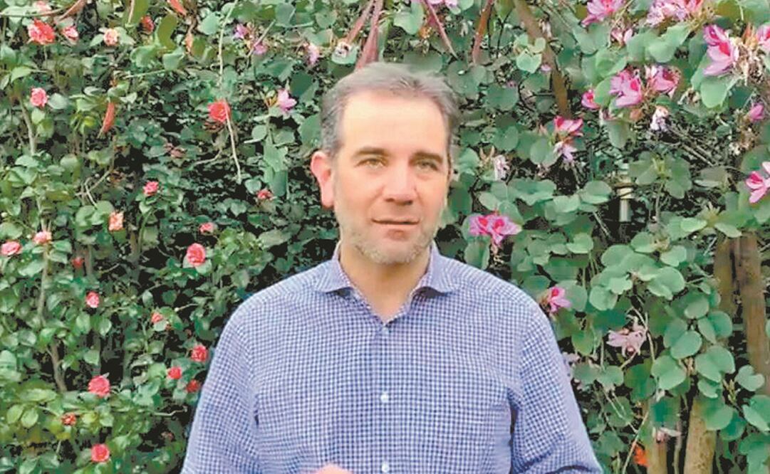 El presidente del INE, Lorenzo Córdova, dijo que los ejes de esta contienda electoral serán la pandemia y la polarización política. Foto: Twitter