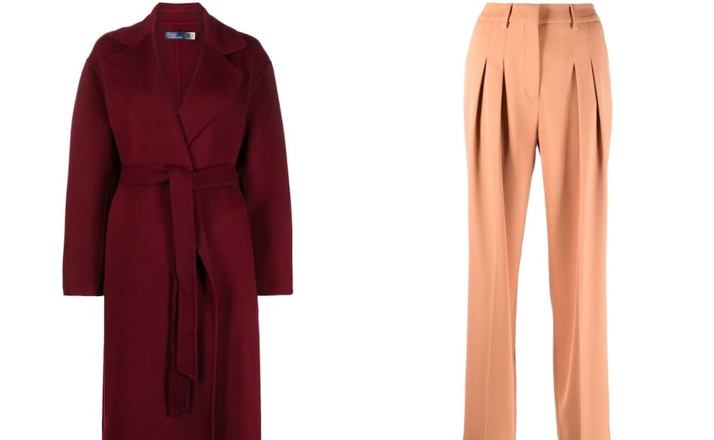 Foto: Abrigo Polo Ralph Lauren y pantalones Calvin Klein