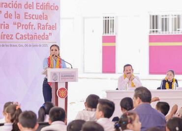 Guerrero inverte 14 mdp para reubicar y construir primaria; "con educación transformamos vidas y espacios": Evelyn Salgado