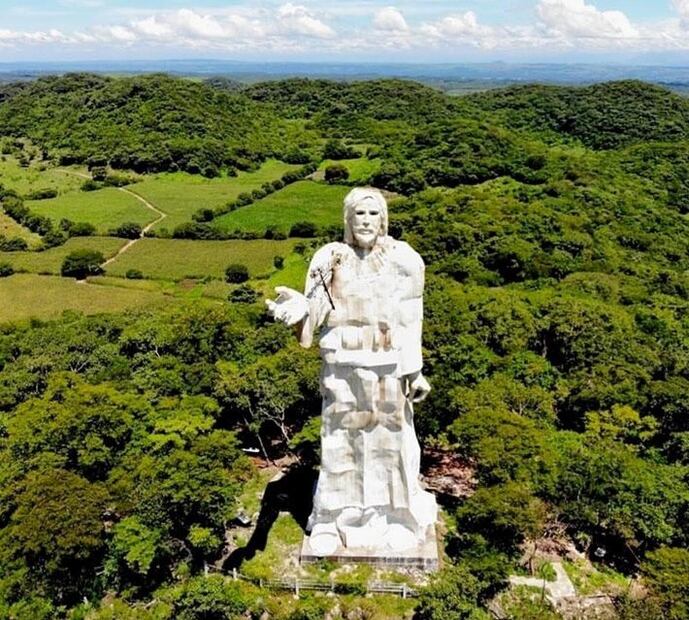 Cristo Pescador en La Concordia, Chiapas. Foto: Facebook La Concordia, Chiapas MX