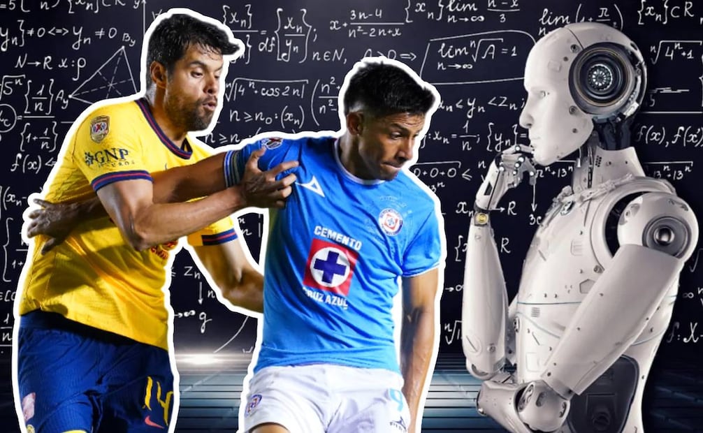 La Inteligencia Artificial reveló qué equipo entre América y Cruz Azul tiene más posibilidades de avanzar a la Final del Apertura 2024 - Foto: Especial