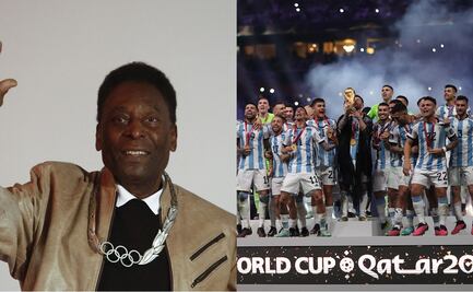 Pelé felicitó a Argentina por ser campeón en Qatar: “Diego está sonriendo”