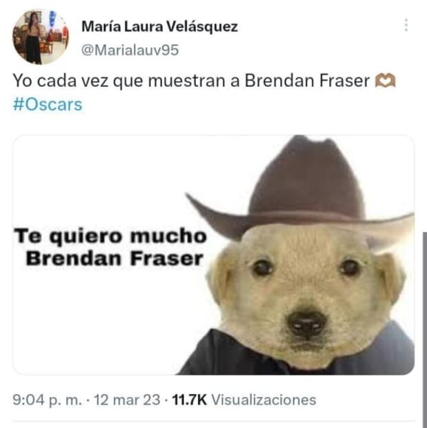 Brendan Fraser se lleva su primer Premio Oscar y se desatan los memes
