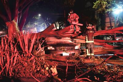 Pegan lluvias en Cuauhtémoc, BJ e Iztacalco 