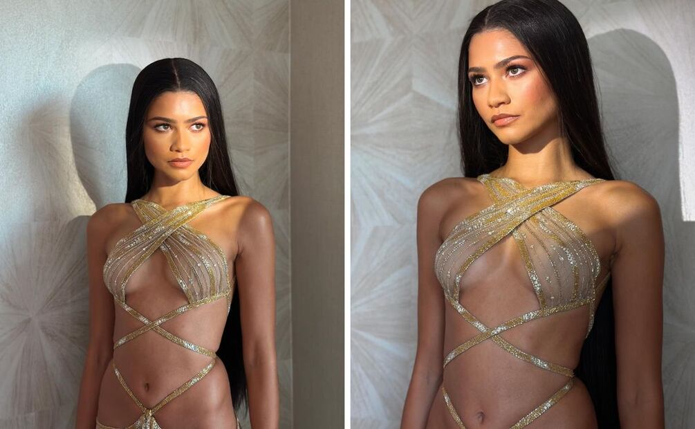 Zendaya rindió homenaje a Cher con su vestido. Foto: Instagram @luxurylaw