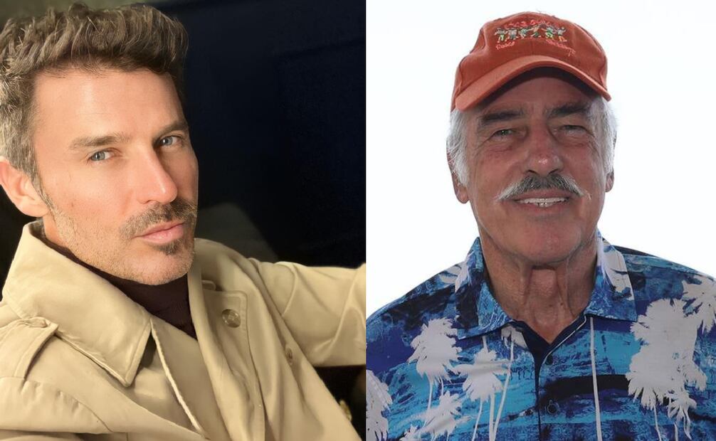 Leonardo García y Andrés García. Foto: Instagram