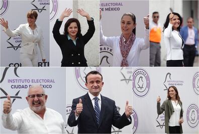 Llegan candidatos a la CDMX a instalaciones de Canal Once