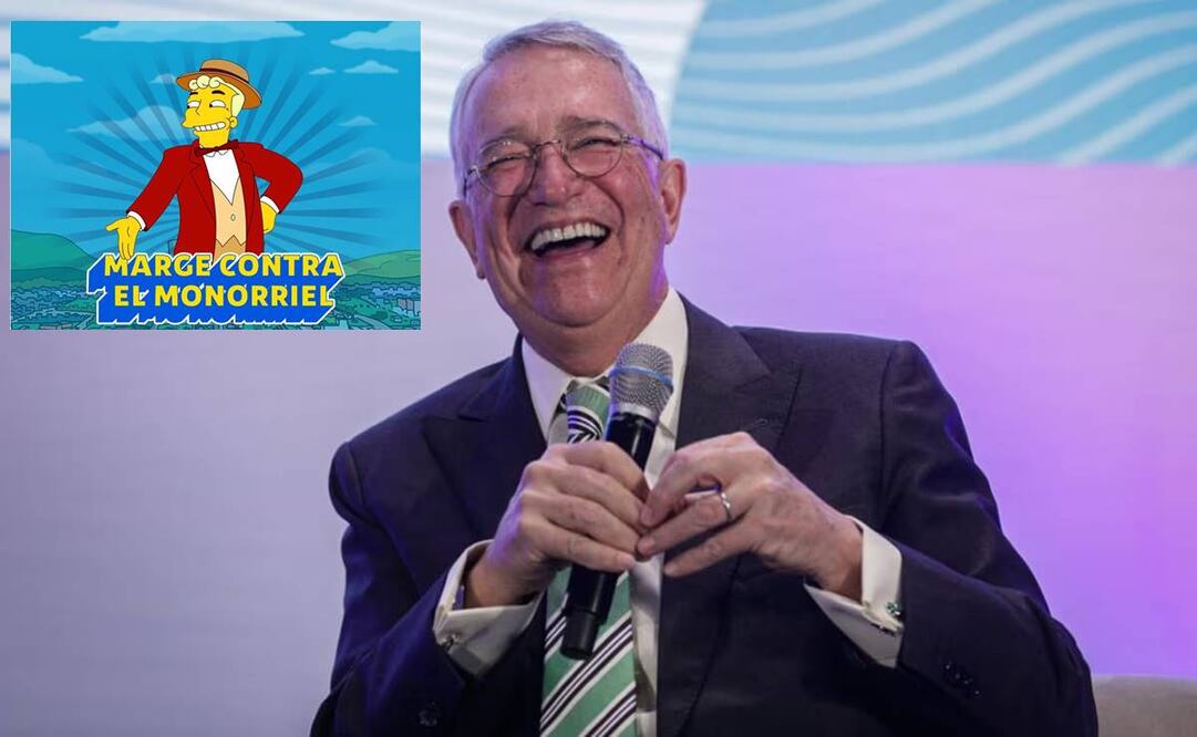 Ricardo Salinas Pliego comparó el descarrilamiento de un vagón del Tren Maya con un capítulo de Los Simpson. Foto: EL UNIVERSAL - X @AztecaSiete