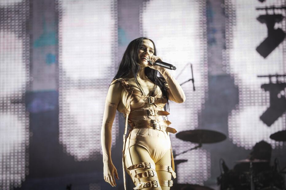 Poppy  durante el Segundo día del festival Hell and Heaven. Foto: Gabriel Pano