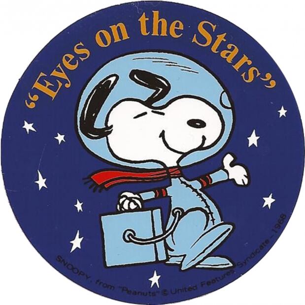 Snoopy festeja el 50 aniversario del Apolo 10