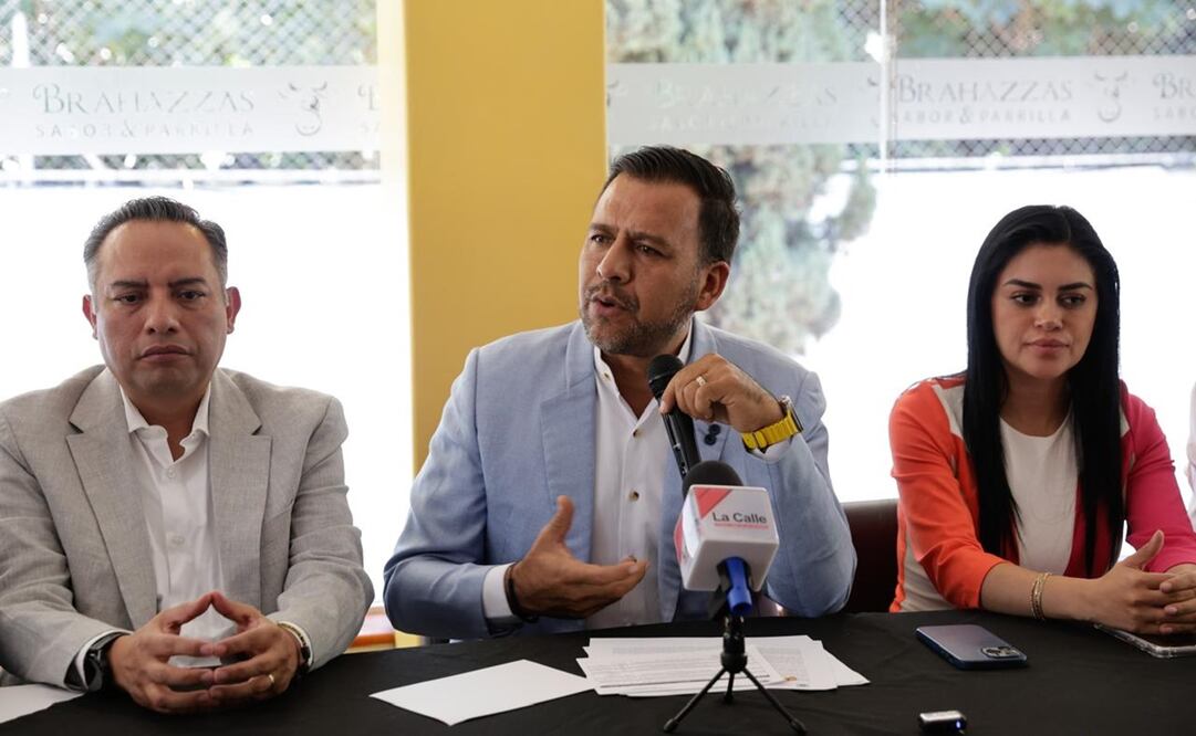 Agustín Barrera, presidente del PRD en el Edomex. Foto: Jorge Alvarado / EL UNIVERSAL