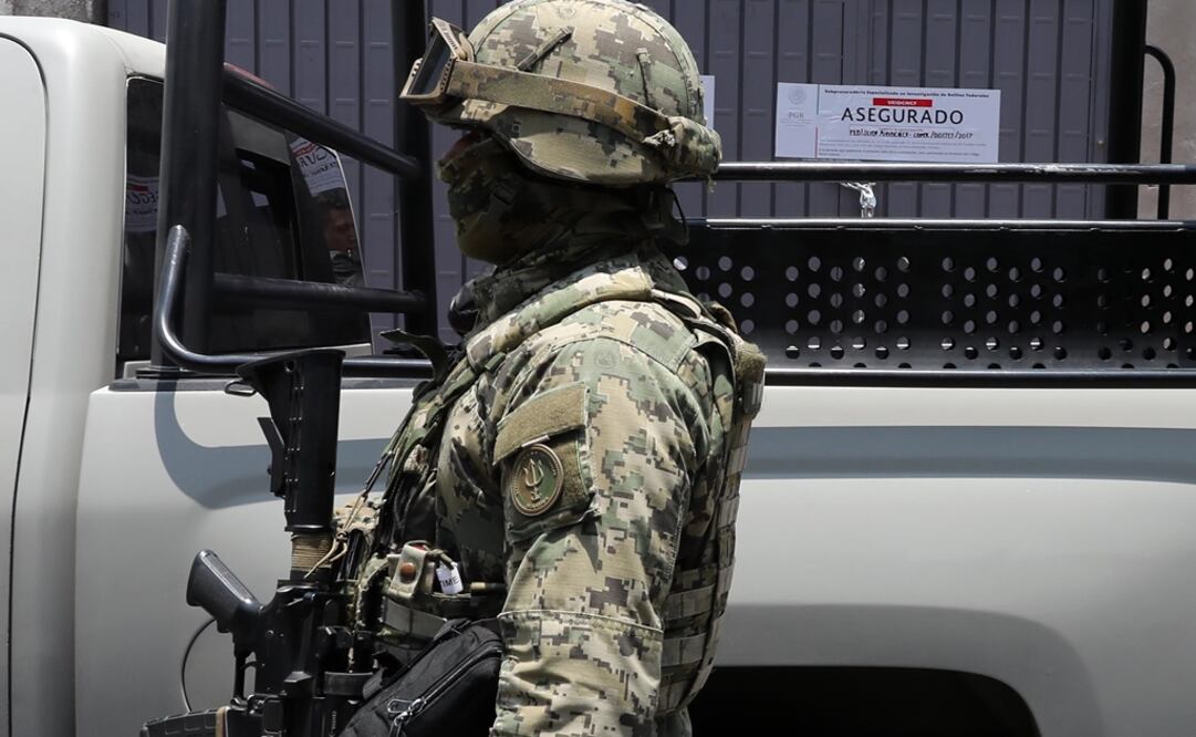 Navy officers – Photo: Juan Carlos Reyes/EL UNIVERSAL