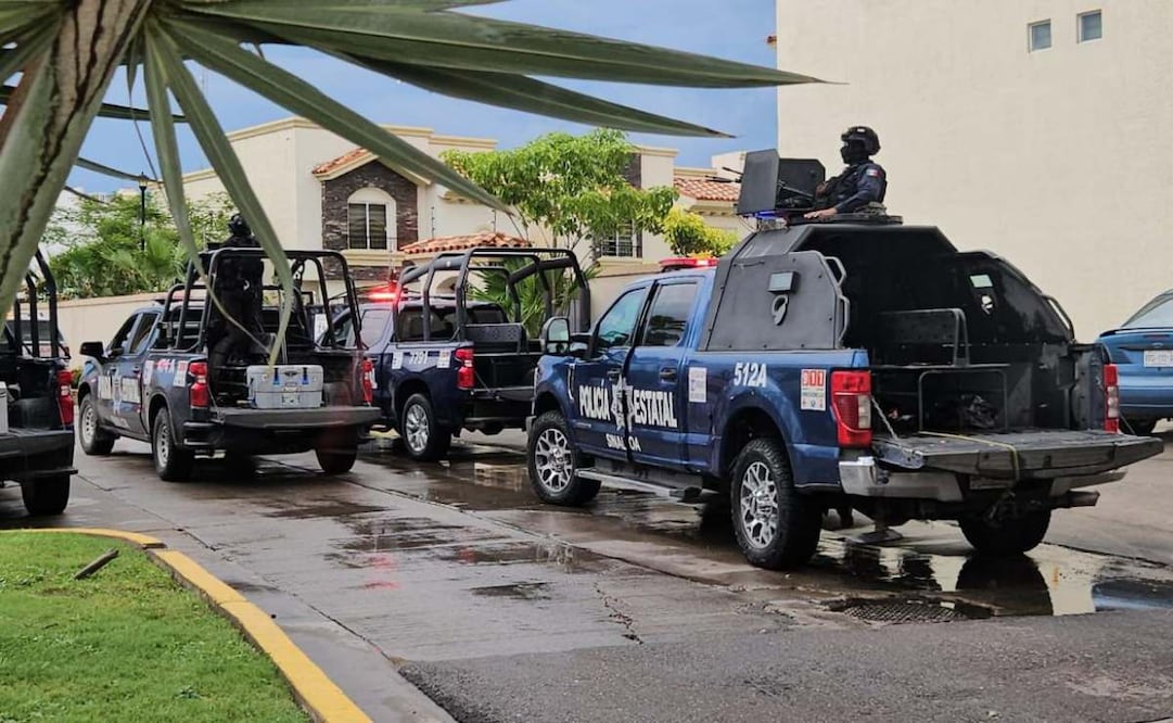 Ataque armado contra policías estatales en Culiacán, Sinaloa, deja un uniformado muerto (07/10/2025). Foto: Especial