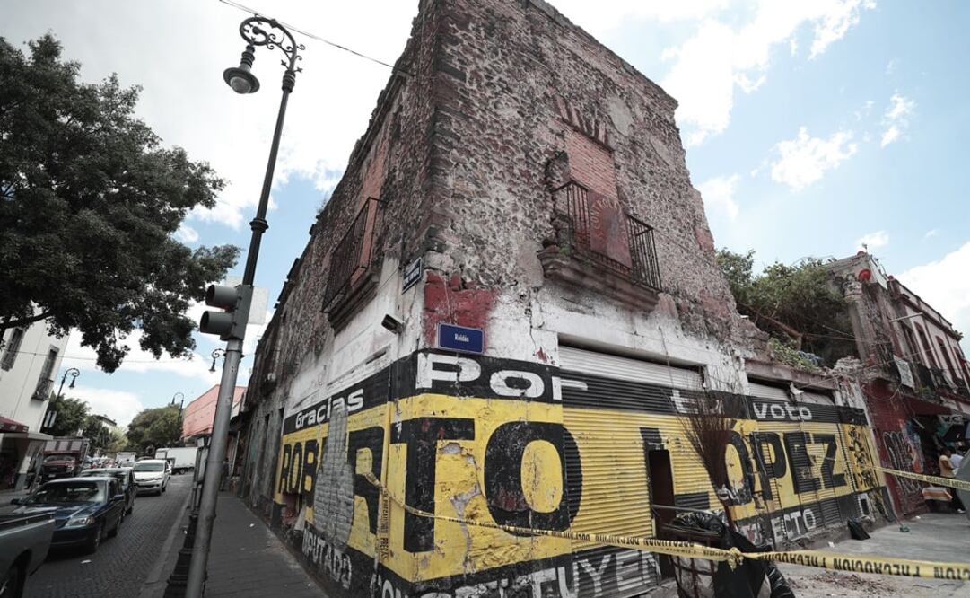 Inmueble en la delegación Cuauhtémoc. (Foto: Alejandra Leyva/El Universal)