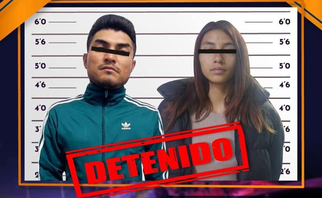 Detienen a dos personas en Zumpango por presunto narcomenudeo. Foto: Especial