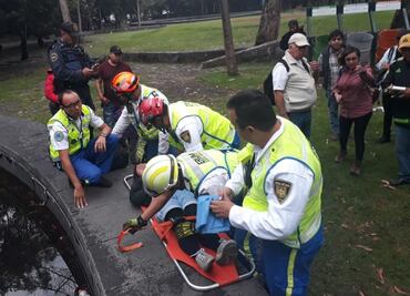 Trasladan a hospital a joven que participaba en la Marcha del Silencio