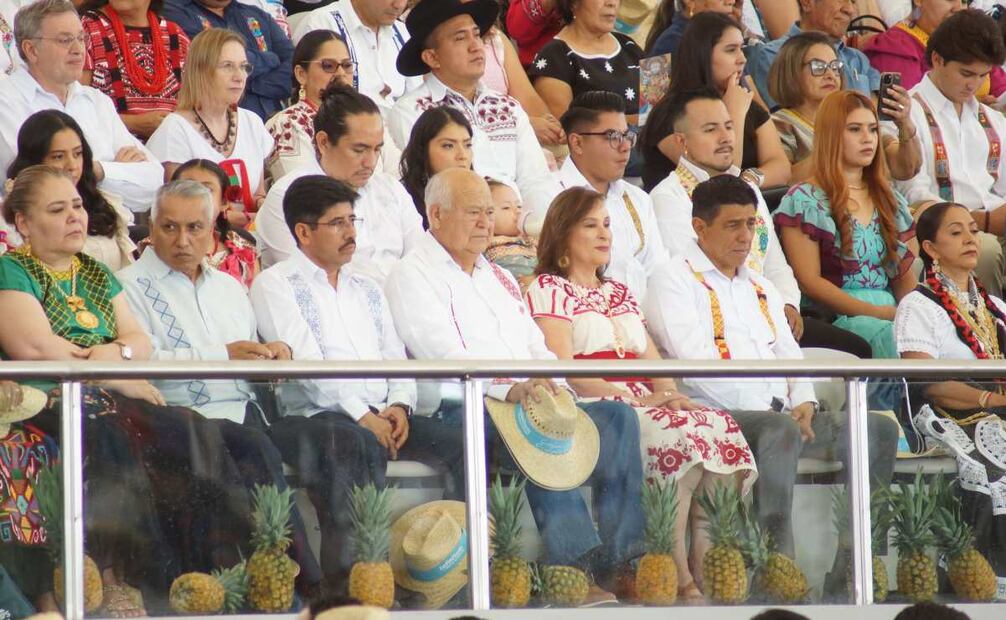Hugo Aguilar asiste como invitado especial a la Guelaguetza en Oaxaca. Foto: Edwin Hernández/ EL UNIVERSAL
