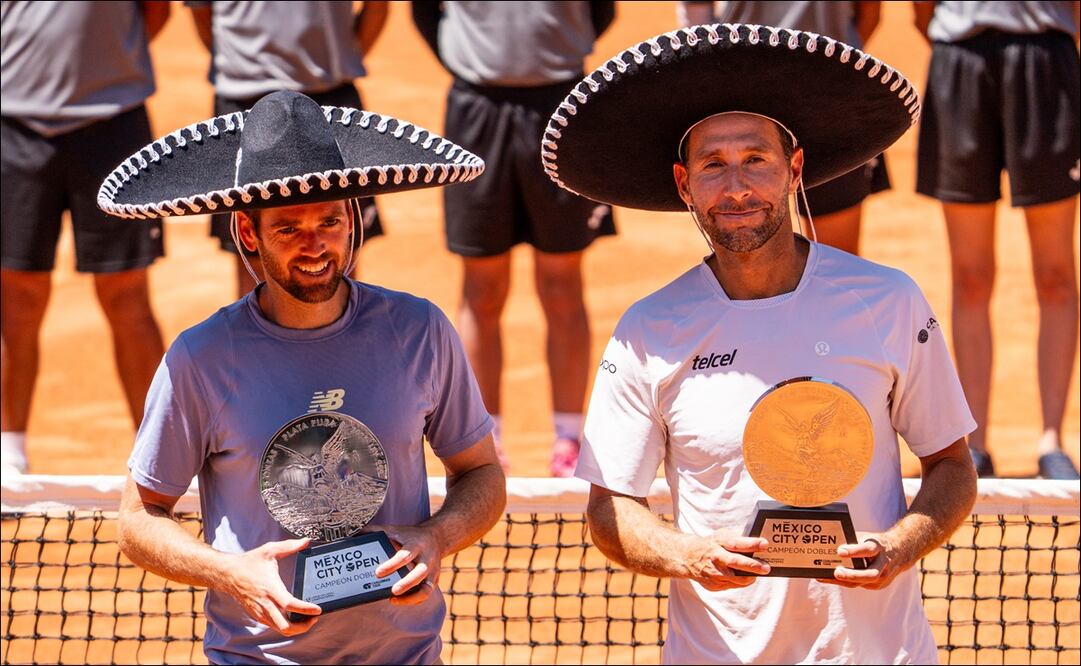 Santiago González es el primer mexicano en conquistar el México City Open / FOTO: Cortesía México City Open