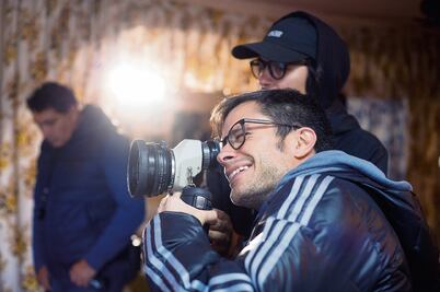 Gael filma en el lugar más hermoso