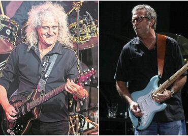 Brian May respeta a Eric Clapton, pero no está de acuerdo con su postura antivacuna Covid
