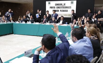 Diputados avalan en comisiones reformas para crear la Guardia Nacional