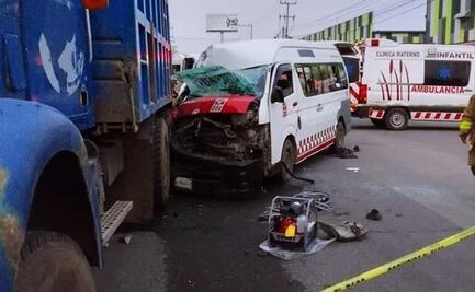 Choque en Boulevard Benito Juárez deja una mujer fallecida y catorce lesionados en Tultitlán