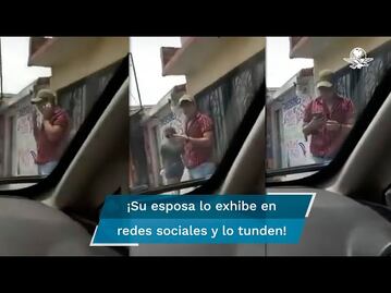 Hombre baja de su auto para escuchar mensaje de su amante y deja el bluetooth encendido  