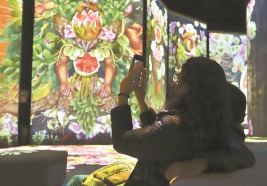 Frida inmersiva, espectáculo para selfies
