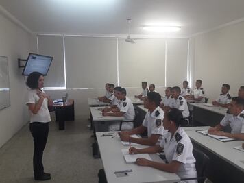Quetzal, una de las alumnas de las carreras técnicas de la Marina