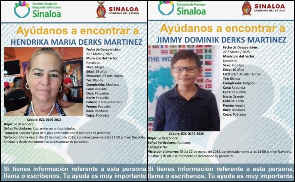 Fotos: Comisión Estatal de Búsqueda de Personas