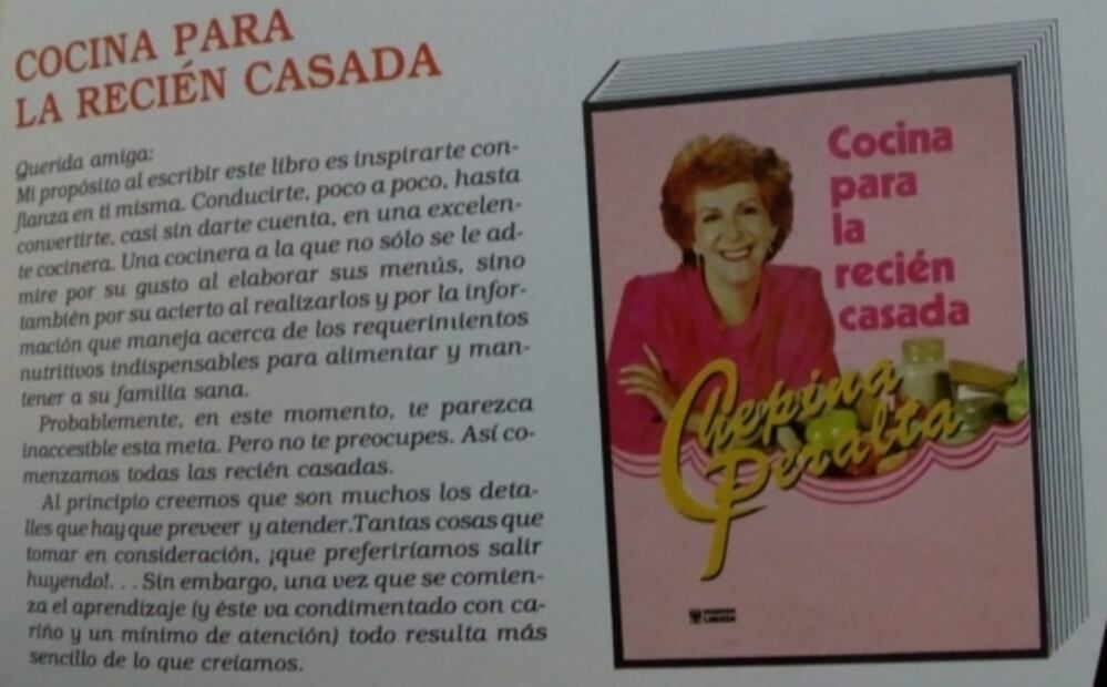 Fallece Chepina Peralta, matriarca de los programas de cocina en México