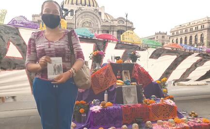 Colocan ofrenda para exigir alto a violencia contra las mujeres