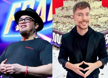 Franco Escamilla presume curiosa foto con MrBeast; así reaccionaron en X